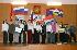 На празднике "Овеянные славой наш герб, гимн, флаг". Учащиеся Ключевской СОШ №5, Камчатка