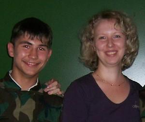 Анна Леонидовна(справа) и Игорь Евгеньевич(слева).