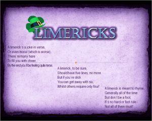 Limericks about limericks