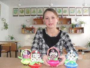 Русакова Евгения, ученица 9 класса МОУ Яркульской СОШ