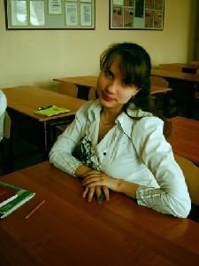 Оксана Волкова, ученица 11 класса