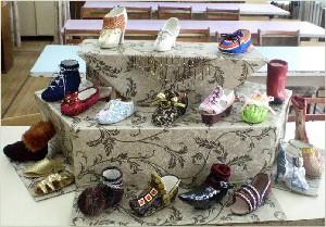 Модели обуви разных исторических эпох