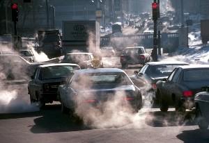 Загрязнение автомобильными выхлопами окружающей среды