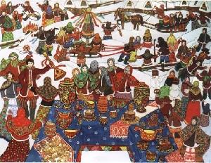 Масленица — традиционный праздник России.