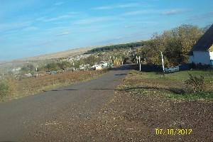 Главная дорога села Первокрасное 