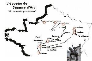 Эпопея Жанны д'Арк: от Домреми до Руана