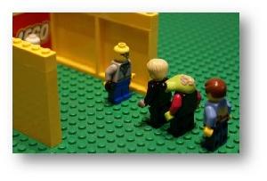 Кадр из мультипликационного фильма "Lego Stories"